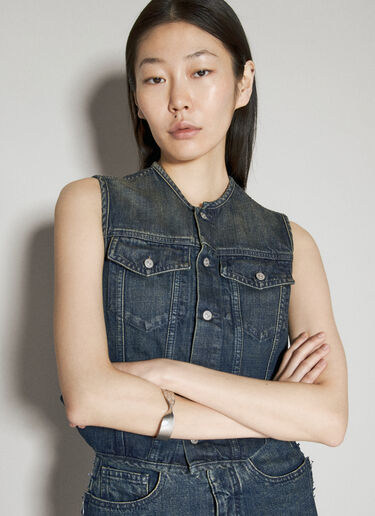 MM6 Maison Margiela 扭转手镯 银色 mmm0255025