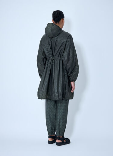 The North Face x Cecilie Bahnsen Hooded Parka in Technical Fabric Green tnc0264002