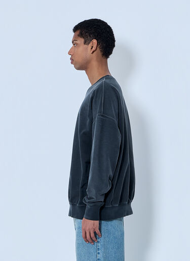 Maison Margiela Cotton Jersey Sweatshirt Navy mla0164105