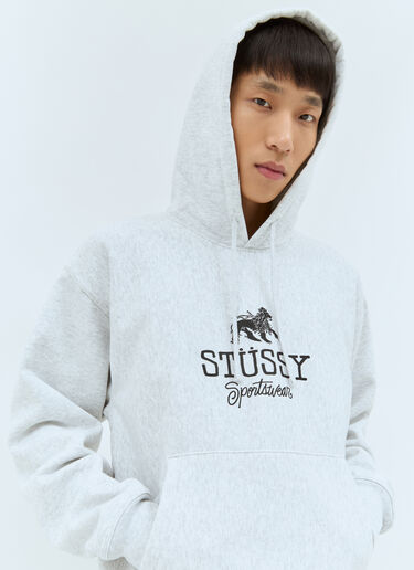 Sportswear Hooded Sweatshirt Stüssy Sportswear Hooded Sweatshirt Light Grey sts0158027