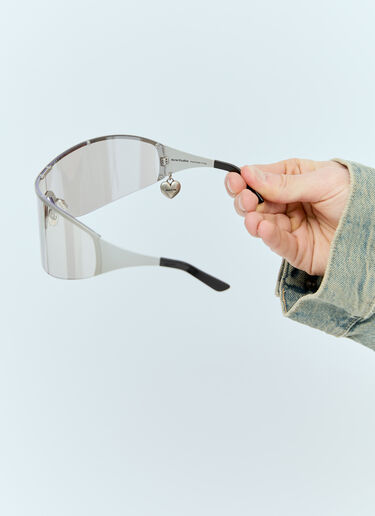 Acne Studios Metal Frame Sunglasses Silver cns0356002