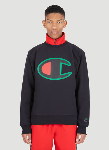 Champion Tears Crewneck Sweatshirt Black cht0146001