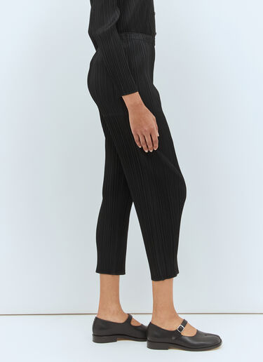 Pleats Please Issey Miyake Pleated Pants Black plp0258019