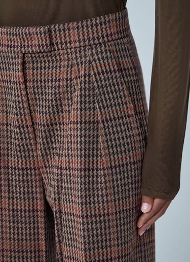 Max Mara Tailored Wool-Blend Pants Brown max0262018
