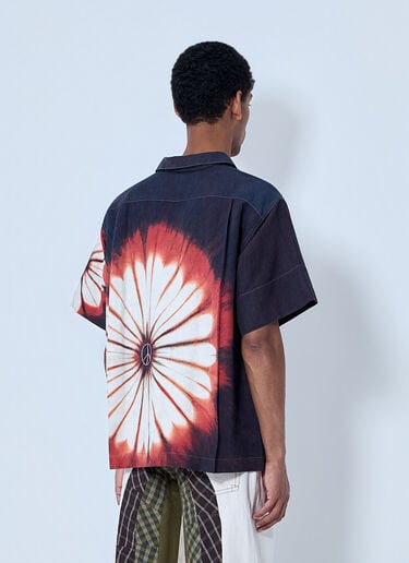 Story MFG Short-Sleeve Button-Down Shirt Blue str0164004