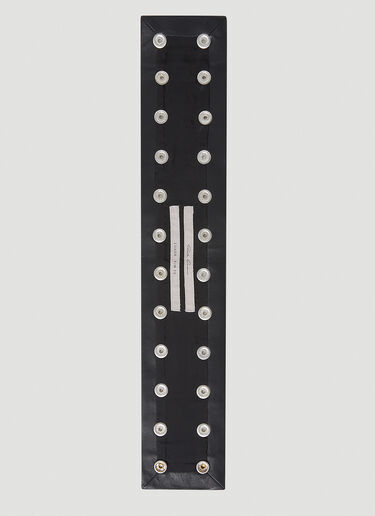 Stud Necklace Rick Owens Stud Necklace Black ric0153029
