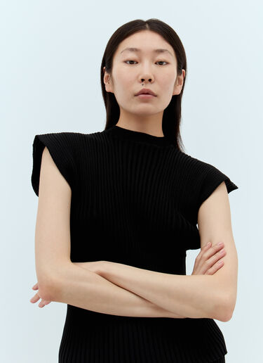Sensu Knit Top Issey Miyake Sensu Knit Top Black ism0257010