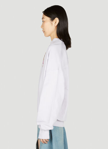 Vivienne Westwood Drunken Sweatshirt Purple vvw0252019