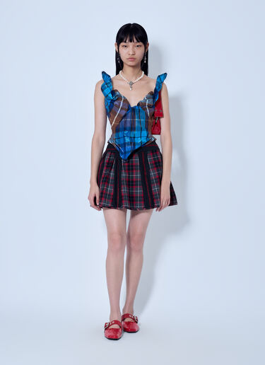 LN-CC® - Vivienne Westwood: Mini Bell Skirt - Red Vivienne Westwood Mini Bell Skirt Red vvw0266003