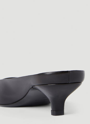 TOTEME Kitten Heel Mules Black tot0252002