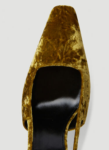 Saint Laurent Tom High Heels Yellow sla0249086