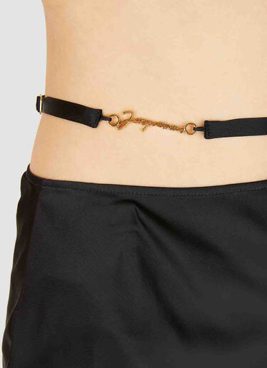 La Jupe Notte Skirt Jacquemus La Jupe Notte Skirt Black jac0250155