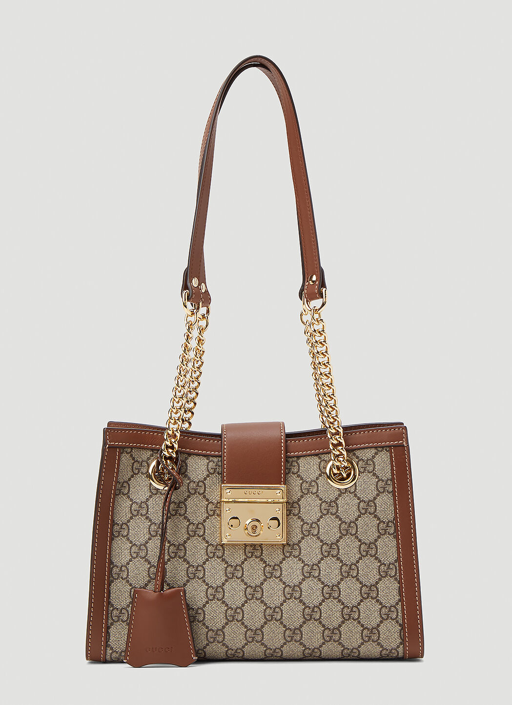 Padlock small gg top handle bag best sale