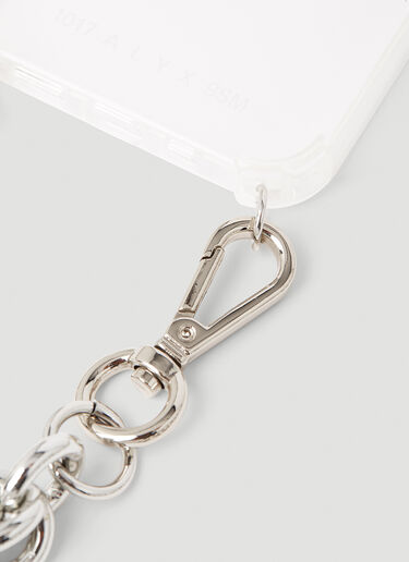 1017 ALYX 9SM Oversized Chain Strap iPhone 13 Case White aly0150023
