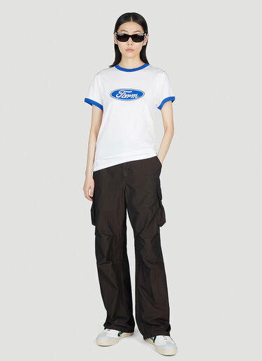 Sky High Farm Workwear Quil Lemons Farm T-Shirt White skh0352018
