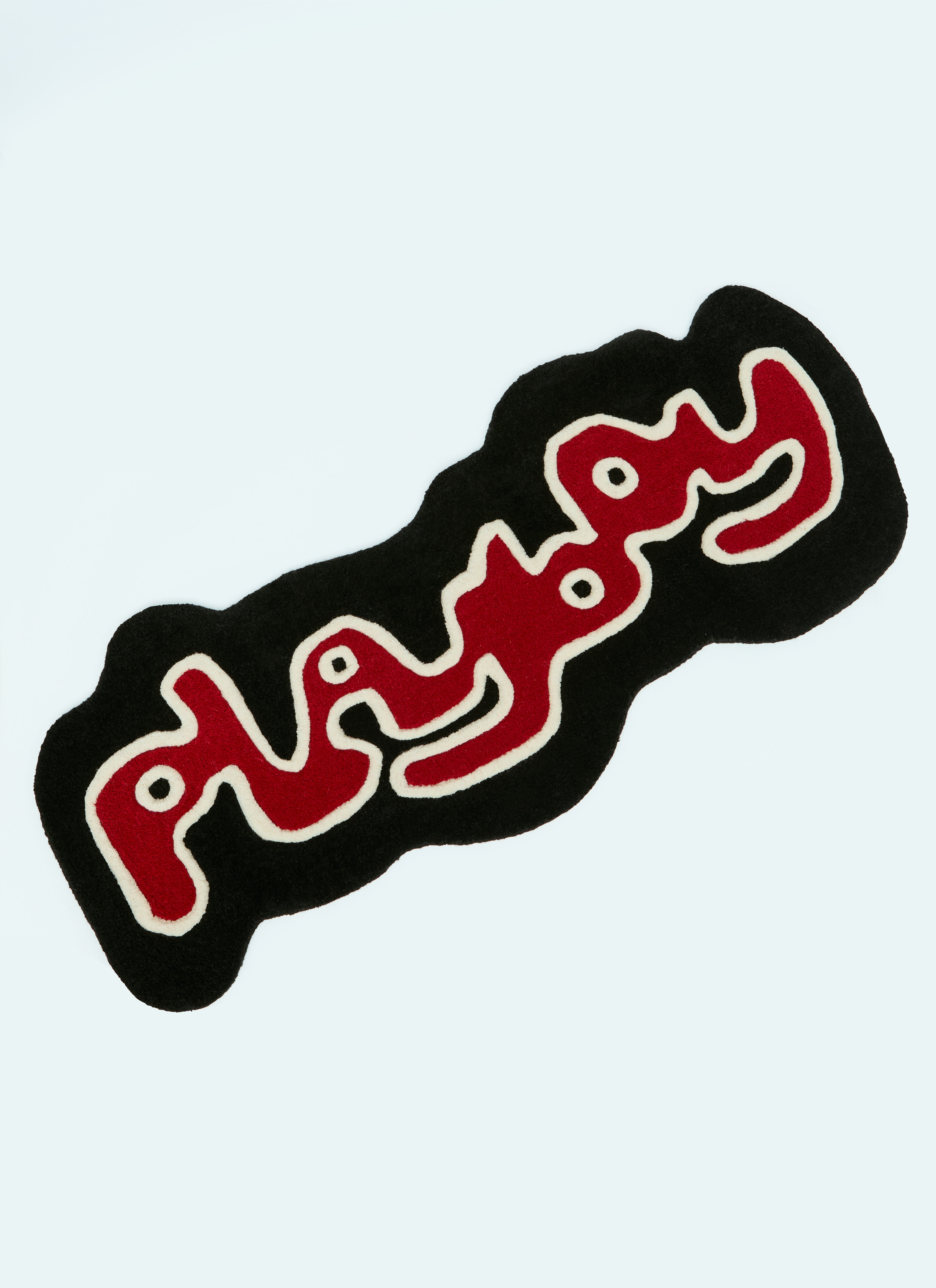 Wavey Casa x Playboy Runner Rug Orange wcp0355004
