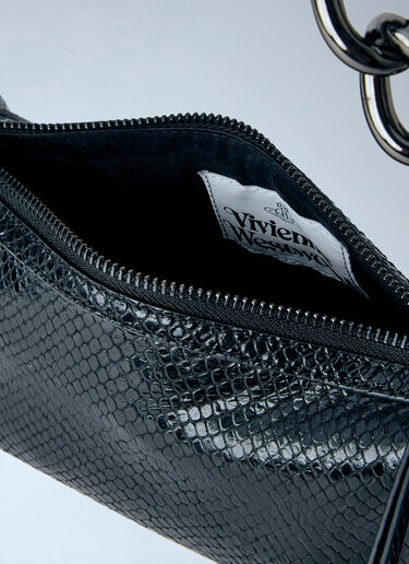 Vivienne Westwood Cindy Cylinder Shoulder Bag Black vvw0263020