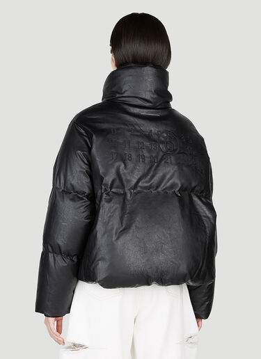 MM6 Maison Margiela Puffer Down Jacket Black mmm0253004