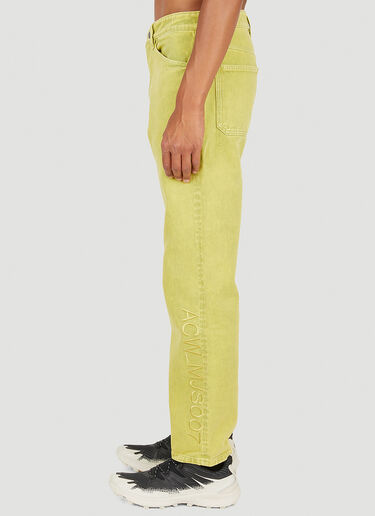 A-COLD-WALL* Overdye Jeans Green acw0149005