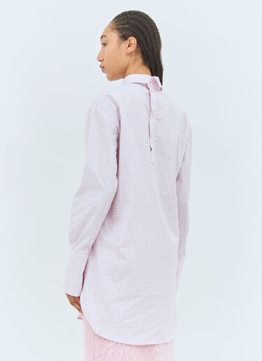 Dries Van Noten High Neck Shirt Pink dvn0258003