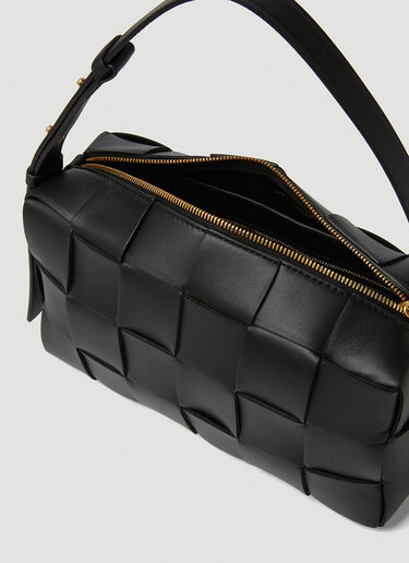 Bottega Veneta Brick Cassette Shoulder Bag Black bov0249033