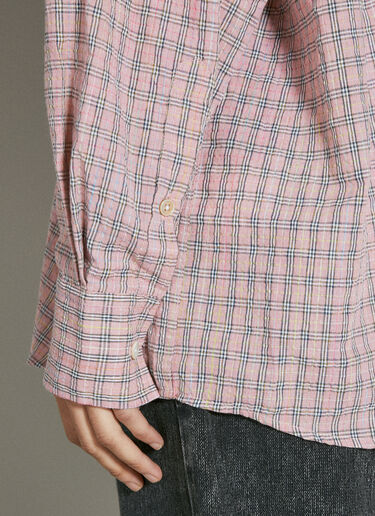 Borrowed BD Shirt Our Legacy Borrowed BD Shirt Pink our0255001