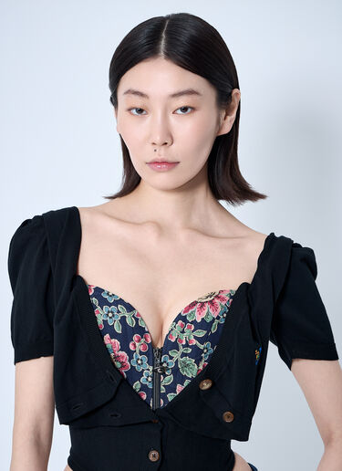 Vivienne Westwood Bea Corset Top Black vvw0260011