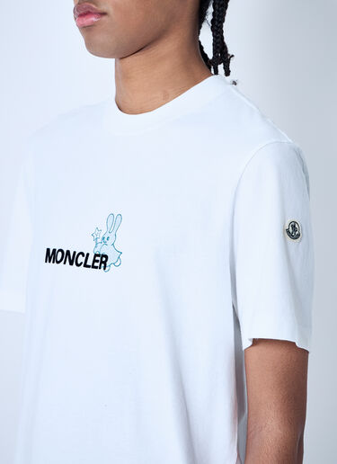 Moncler x FRGMT Hiroshi Fujiwara Logo Motif T-Shirt White mfr0160056
