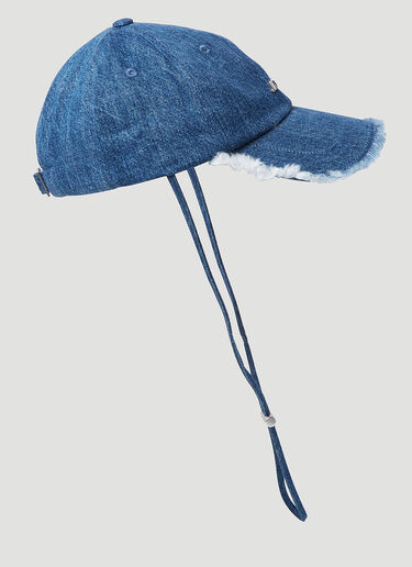 Jacquemus La Casquette Artichaut 棒球帽 蓝色 jac0154032