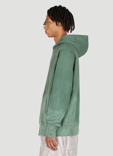 NOTSONORMAL Splashed Hooded Sweatshirt Green nsm0351019