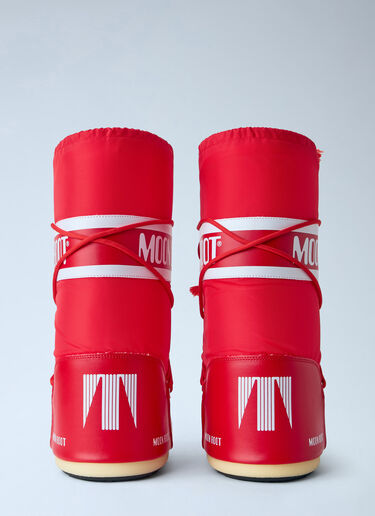 LN-CC® - Moon Boot: Icon Nylon Boots - Red Moon Boot Icon Nylon Boots Red mnb0366003