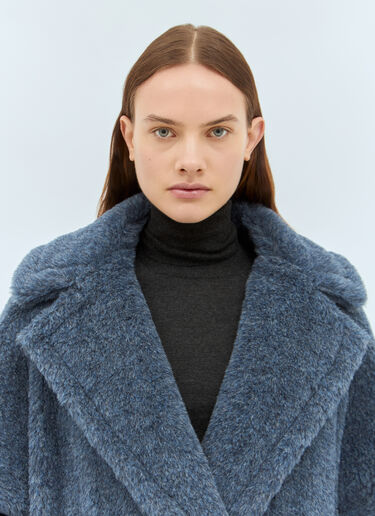 Max Mara Teddy Bear Icon Coat Blue max0258004