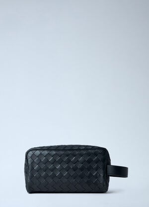 Bottega Veneta Intrecciato Travel Pouch Black bov0163007