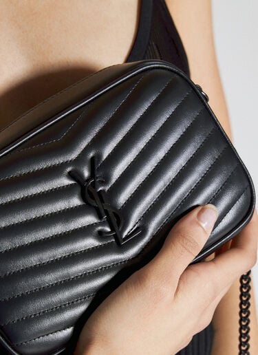 Saint Laurent 미니 루 숄더백  블랙 sla0255124