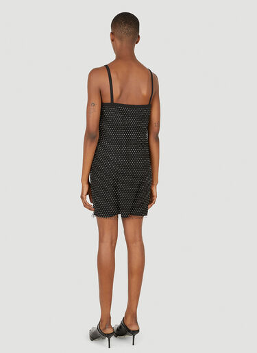 Crystal Mesh Mini Dress 1017 ALYX 9SM Crystal Mesh Mini Dress Black aly0250008