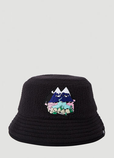 The North Face Black Box Graphic Patch Bucket Hat Black tbb0250001