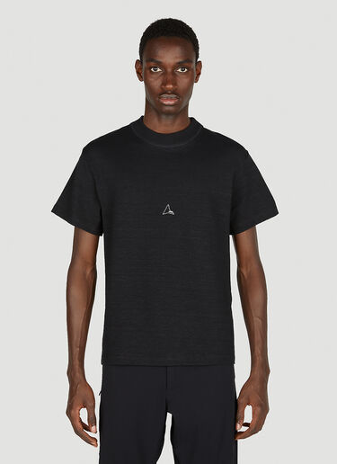 Roa Logo Print T-Shirt Black roa0152015