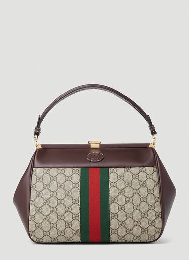 Gucci GG Top Handle Handbag Brown guc0251252
