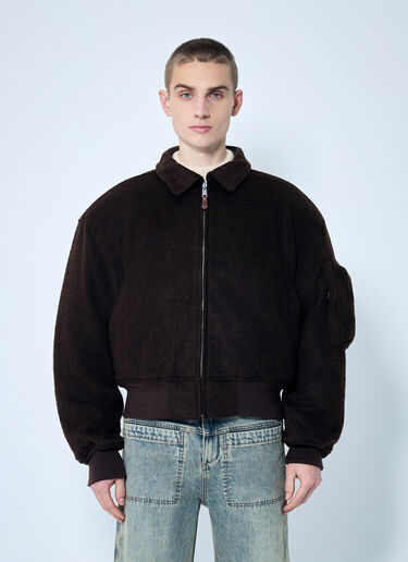 Entire Studios Duke Bomber Jacket Brown ent0158004