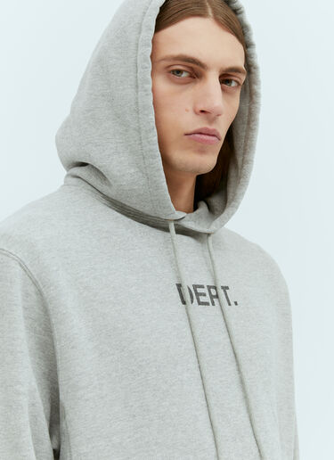 Dept Logo Hooded Sweatshirt Gallery Dept. Dept Logo Hooded Sweatshirt Grey gdp0152018