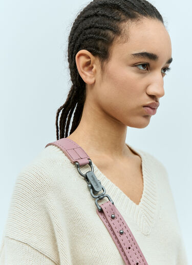 Max Mara Small Teddy Shoulder Bag Pink max0254060
