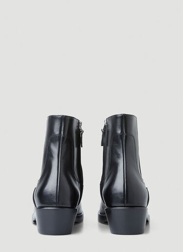 Raf Simons Western Ankle Boot Black raf0150017