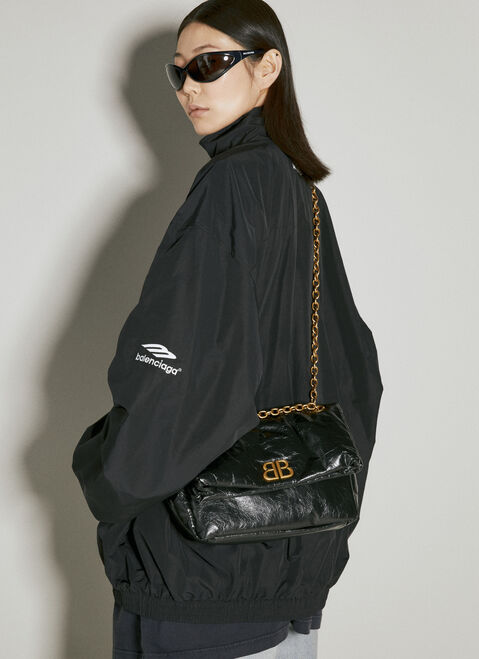 Balenciaga モナコスモールチェーンショルダーバッグ ブラック bal0254062