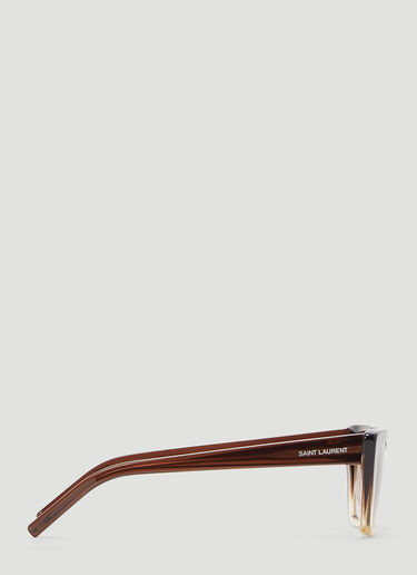 Saint Laurent Cat-Eye Sunglasses Brown sla0143049
