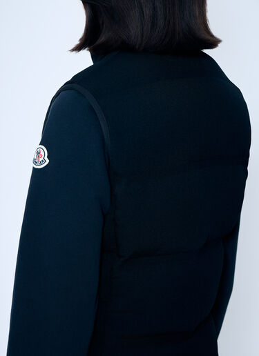 Moncler Knit Padded Vest Black mon0259039