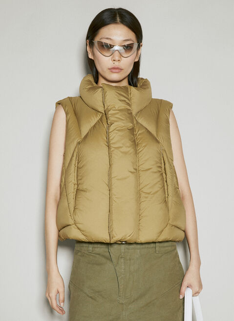 Entire Studios Grid Down Vest Black ent0253019