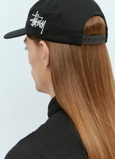 Stüssy Chenille S Low Pro Baseball Cap Black sts0152065