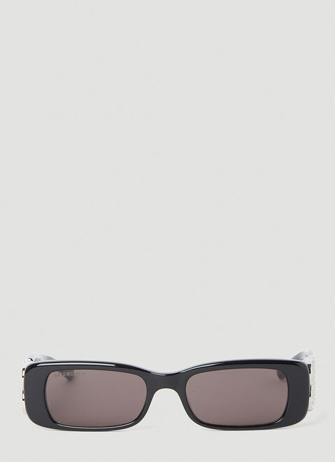 Prada Dynasty Rectangular Sunglasses Black lpr0251013