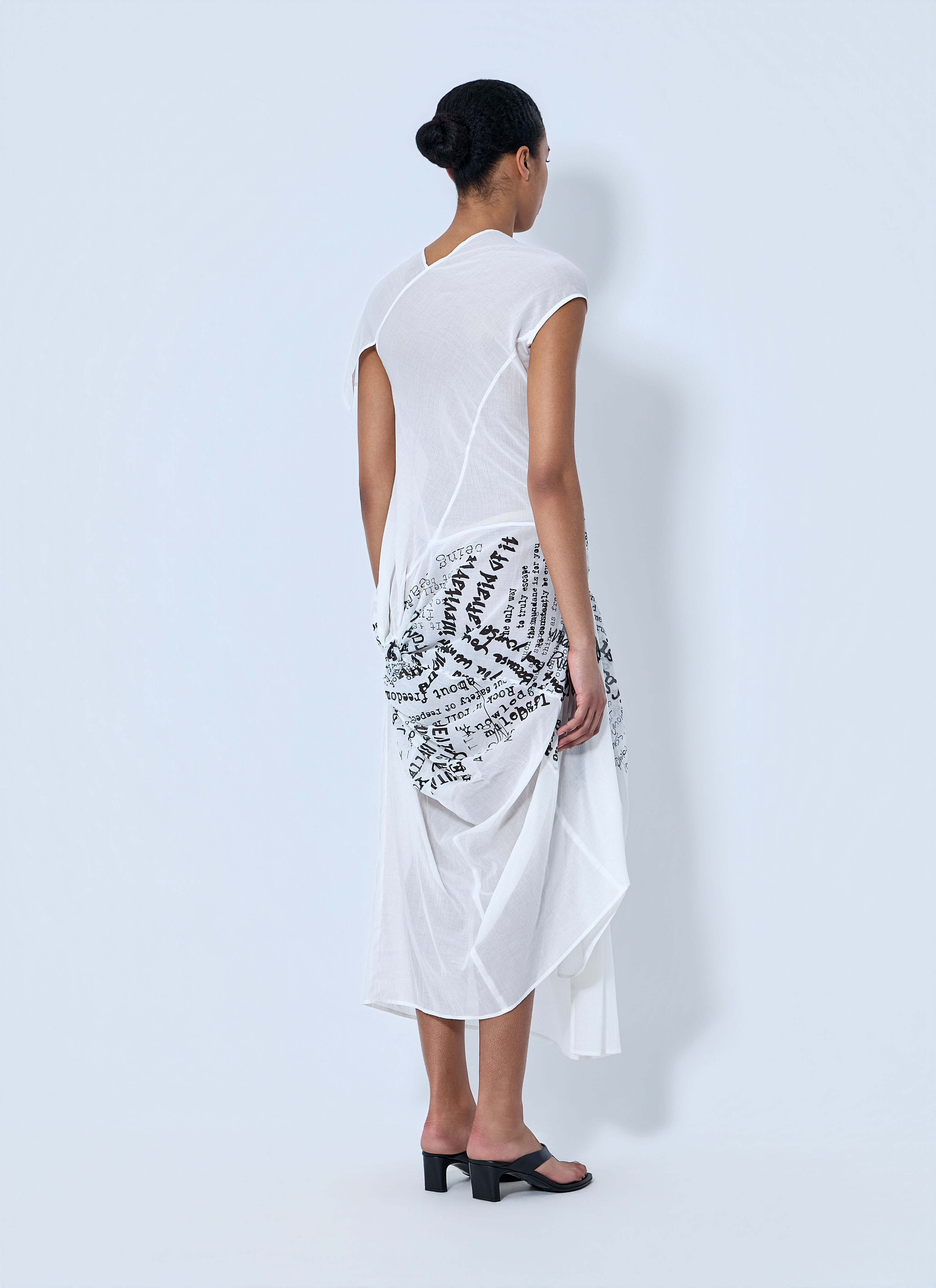 LIMI Feu Women's' Twisted Dress B in White | LN-CC®
