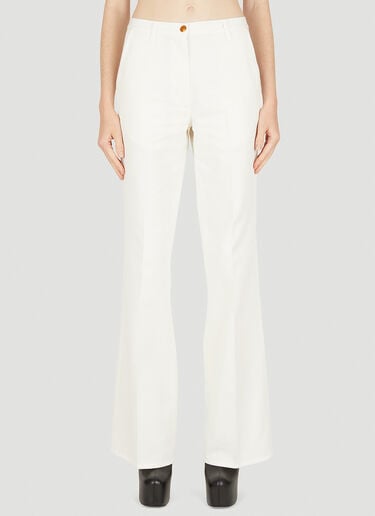 Horsebit Pants Gucci Horsebit Pants White guc0250074